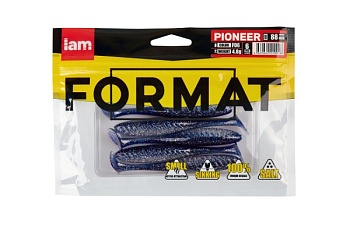 Силиконовая приманка FORMAT PIONEER 88mm F06
