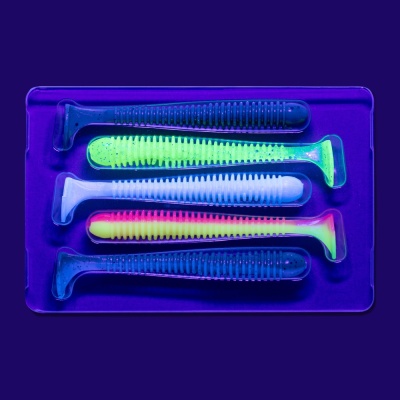 Силикон. приманки Crazy Fish Vibro Worm 3.4  12-85-M56-6 