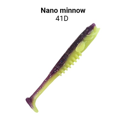 Силикон. приманки Crazy Fish NANO MINNOW 3.5  54-90-41d-6