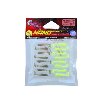 6/68 Силикон. приманки Crazy Fish Nano minnow 1.1 68-27-6/68-6