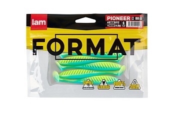 Силиконовая приманка FORMAT PIONEER 88mm F12