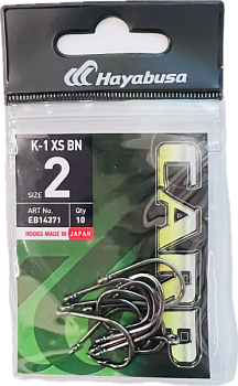 Крючки HAYABUSA К-1  BN XS №2