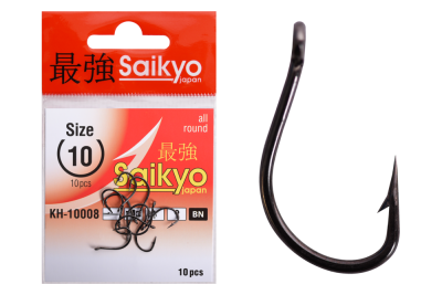 Крючки Saikyo KH-10008 Idumezina BN № 10 (10шт.)