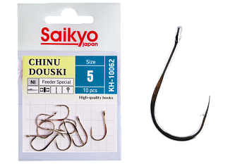 Крючки Saikyo KH-10062 NI CHINU DOUSKI BN № 5 (10шт.)