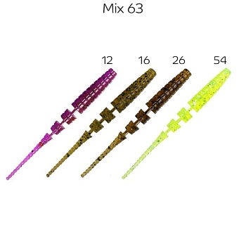 Силикон. приманки Crazy Fish Polaris 2.2  17-54-M63-6