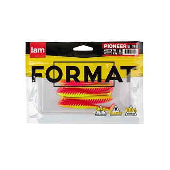 Силиконовая приманка FORMAT PIONEER 74mm F27