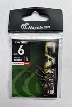 Крючки HAYABUSA Z-4 NRB  №6
