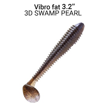 Силикон. приманки Crazy Fish Vibro Fat 4  15-100-3d-6