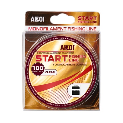 Леска AKKOI START 100m clear 0.20mm