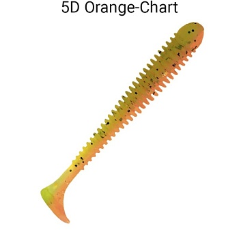 Силикон. приманки Crazy Fish Vibro Worm 2.5  81-65-5d-6