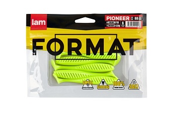 Силиконовая приманка FORMAT PIONEER 88mm F19