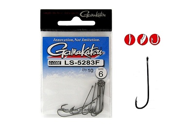 Крючок GAMAKATSU LS-5283F №6 (10 шт)