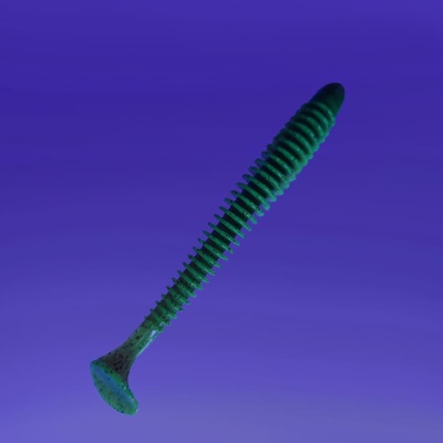 Силикон. приманки Crazy Fish Vibro Worm 4.  75-100-10-6