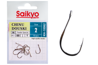 Крючки Saikyo KH-10062 NI CHINU DOUSKI BN № 2 (10шт.)