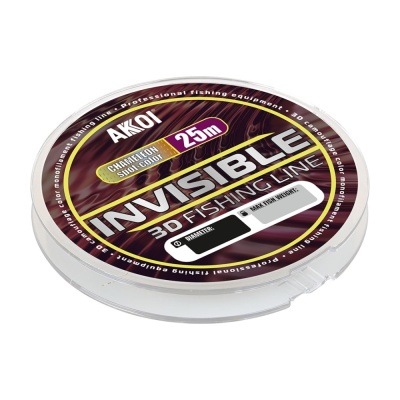Леска AKKOI INVISIBLE 3D 100m chameleon 0.45mm 