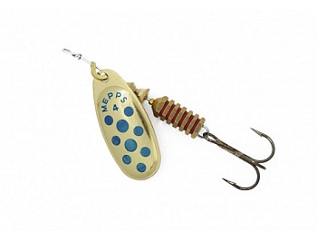 Блесна Mepps COMET PTS BLEUS OR  №1 (62008) 