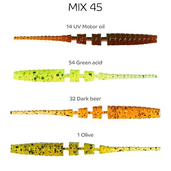 Силикон. приманки Crazy Fish Polaris 2.2  17-54-M45-6