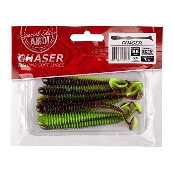 Силиконовая приманка AKKOI CHASER 88mm SC19