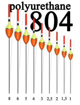 804  Поплавок из полиуретана  Wormix  4гр. (10шт.)