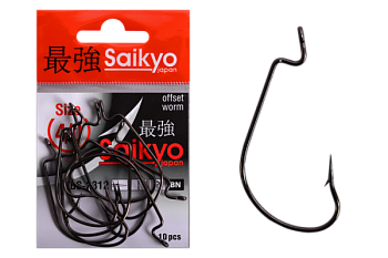Крючки Saikyo BS-2312 R № 4/0 (10шт.)