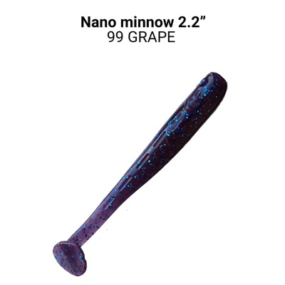 Силикон. приманки Crazy Fish NANO MINNOW 2.2  22-55-99-6 