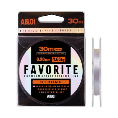 Леска AKKOI FAVORITE STRONG 30m 0.20mm