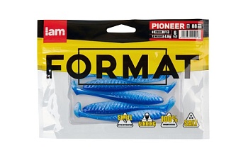 Силиконовая приманка FORMAT PIONEER 88mm F13