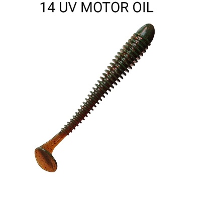 Силикон. приманки Crazy Fish Vibro Worm 4.  75-100-14-6
