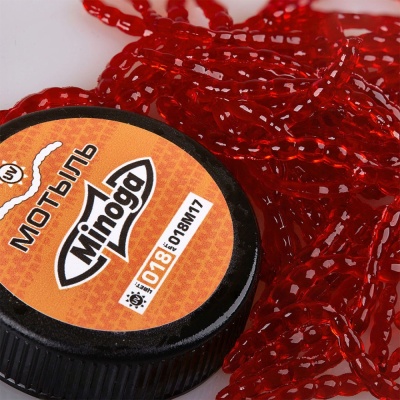 Мотыль 1,7" 43мм цвет 018