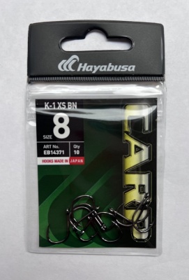 Крючки HAYABUSA К-1  BN XS №8