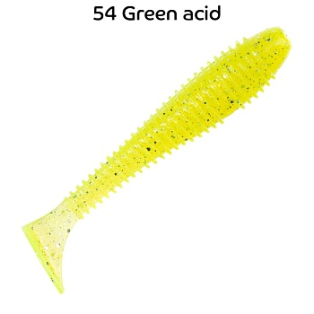 Силикон. приманки Crazy Fish Vibro Fat 4  14-100-54-6