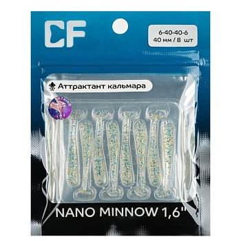 Силикон. приманки Crazy Fish NANO MINNOW  6-40-40-6 