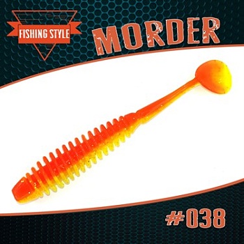 MORDER 3.7" (94мм) уп.6шт. #038 RIPE APPLE