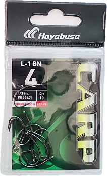 Крючки HAYABUSA L-1  BN №4