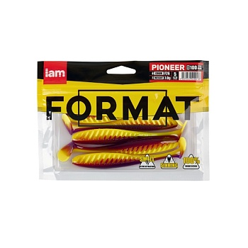 Силиконовая приманка FORMAT PIONEER 100mm F26