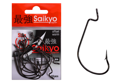 Крючки Saikyo BS-2312 BN № 4/0 (10шт.)
