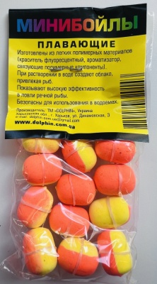 Бойлы Dolphin 8/14 плавающие (кукуруза-специи)