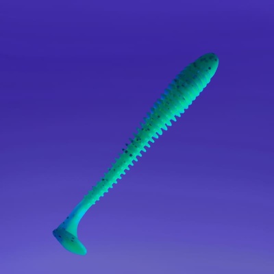 Силикон. приманки Crazy Fish Vibro Worm 4.  75-100-40d-6