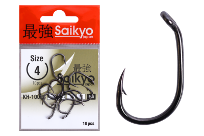 Крючки Saikyo KH-10098 CLEVER CARP BN № 4 (10шт.)