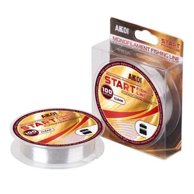 Леска AKKOI START 100m clear 0.20mm