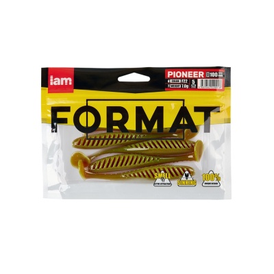 Силиконовая приманка FORMAT PIONEER 100mm F22