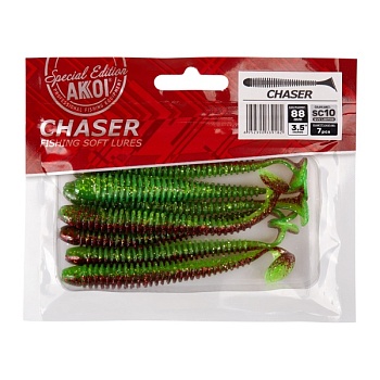 Силиконовая приманка AKKOI CHASER 88mm SC10