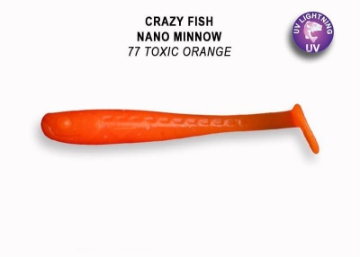 Силикон. приманки Crazy Fish NANO MINNOW  6-40-77-6 