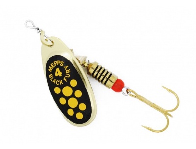 Блесна Mepps BLACK FURY JAUNE OR  №00 (62004) 