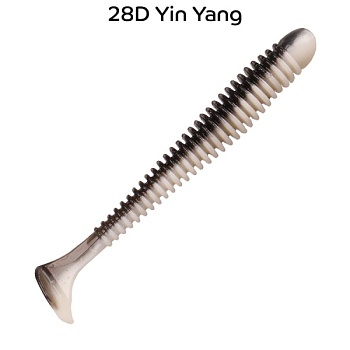 Силикон. приманки Crazy Fish Vibro Worm 2.5  81-65-28d-6