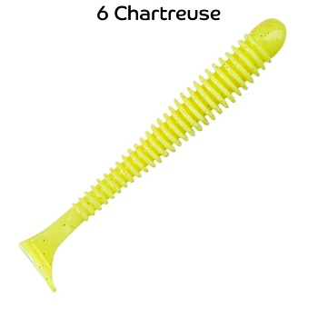 Силикон. приманки Crazy Fish Vibro Worm 3.4  12-85-6-6 