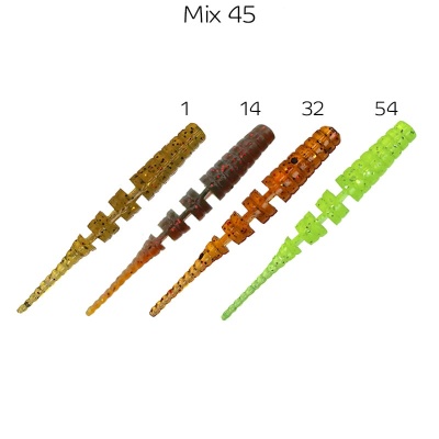 Силикон. приманки Crazy Fish Polaris 1.8  5-45-М45-6