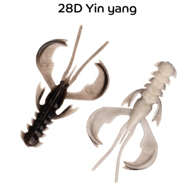 Силикон. приманки Crazy Fish Nimble 1.6  49-40-28d-6