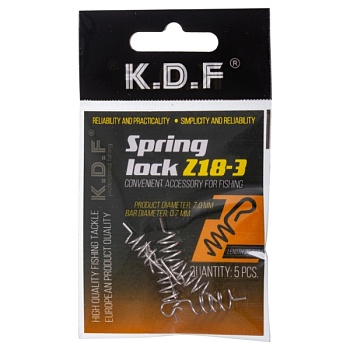 Пружинка для силиконовых приманок K.D.F.