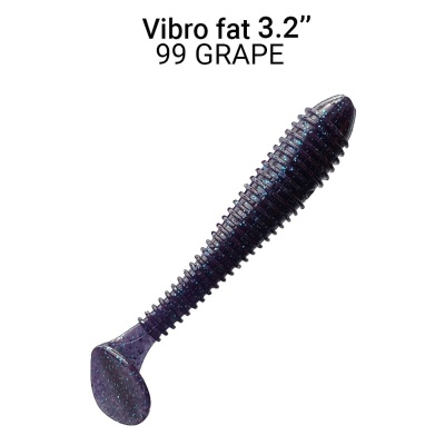 Силикон. приманки Crazy Fish Vibro Fat 3.2  73-80-99-6